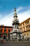 The Guglia dell'Immacolata, centerpiece of Piazza Gesu Nouvo